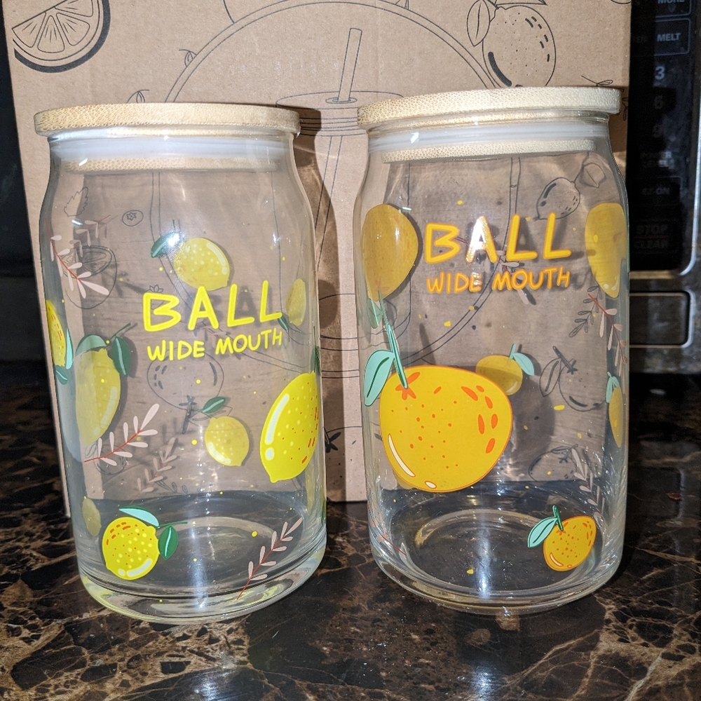 Drinking Glass Jars